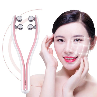 Y Shape Face Lifting Roller Facial Massager