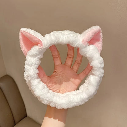 Cute Kitten Ear Elastic Headband