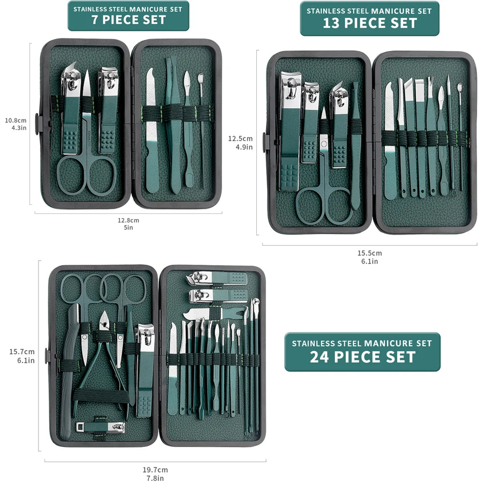 Stainless Steel Nail Clipper Set