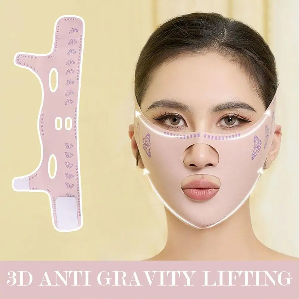 Anti Wrinkle Breathable V Face Band