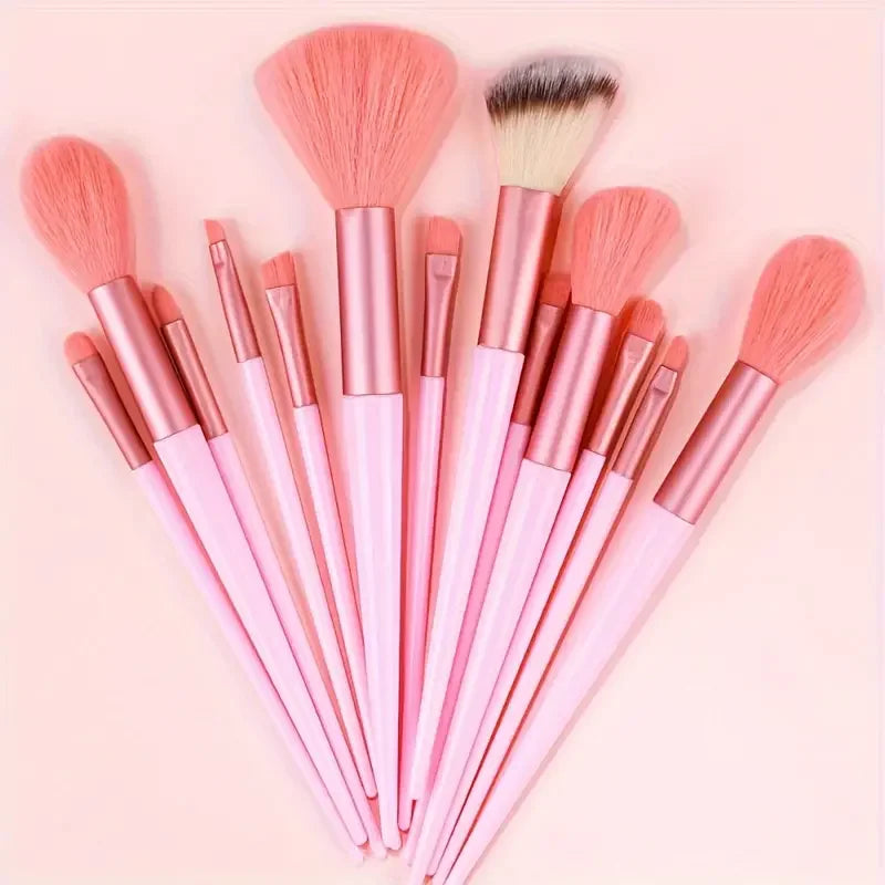 Soft Fluffy Makeup Brush Set