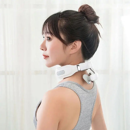 USB Charging 4-head Cervical Massager