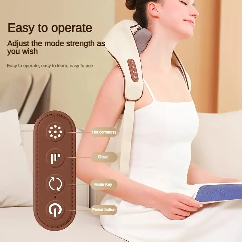 Electric 8D Neck Shoulder Massager