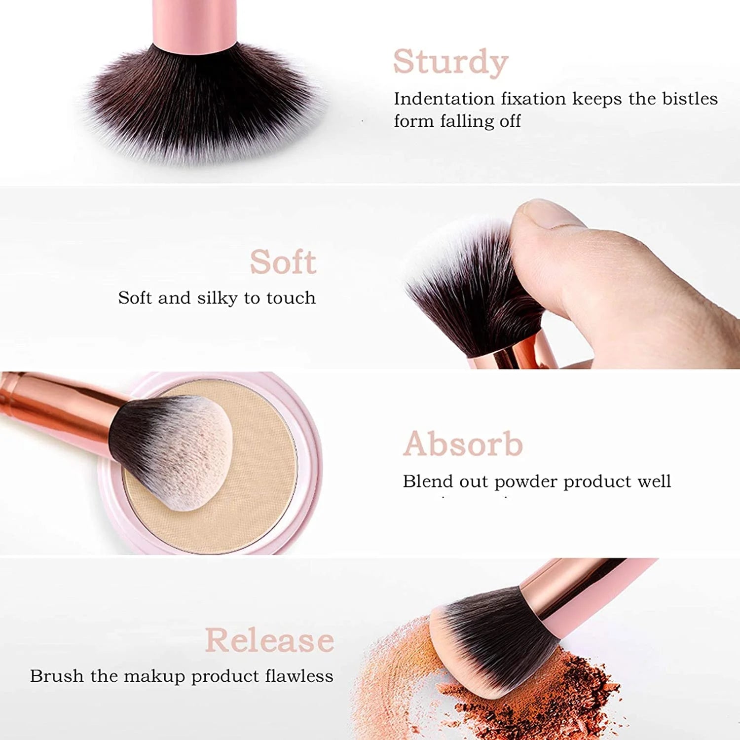 Soft Fluffy Makeup Brushes Full Set