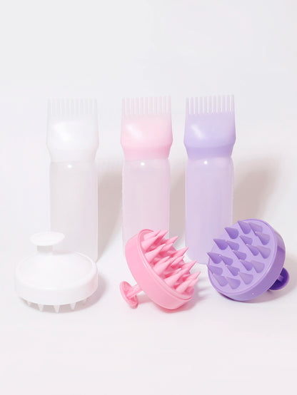 Soft Silicone Hair Massage Brush