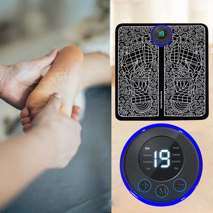 Foldable Electric Foot Massager Pad