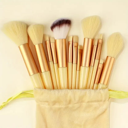 Soft Fluffy Makeup Brush Set