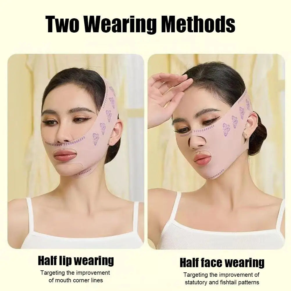 Anti Wrinkle Breathable V Face Band