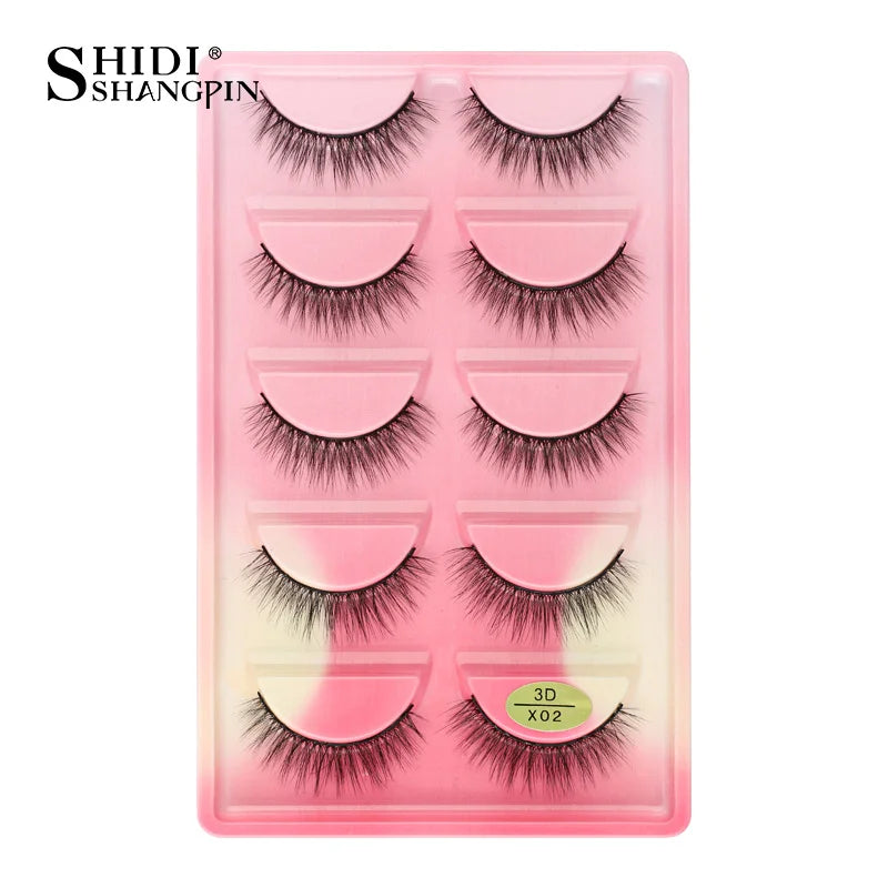 Natural Long 3D Mink Lashes Tool