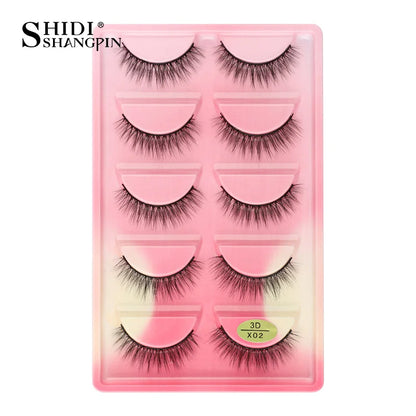 Natural Long 3D Mink Lashes Tool