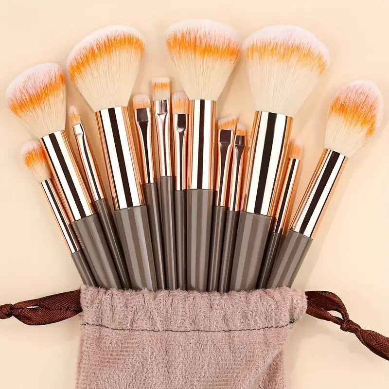 Soft Fluffy Makeup Brush Set