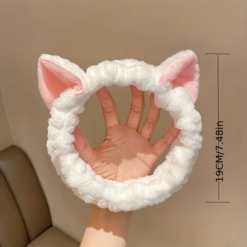 Cute Kitten Ear Elastic Headband