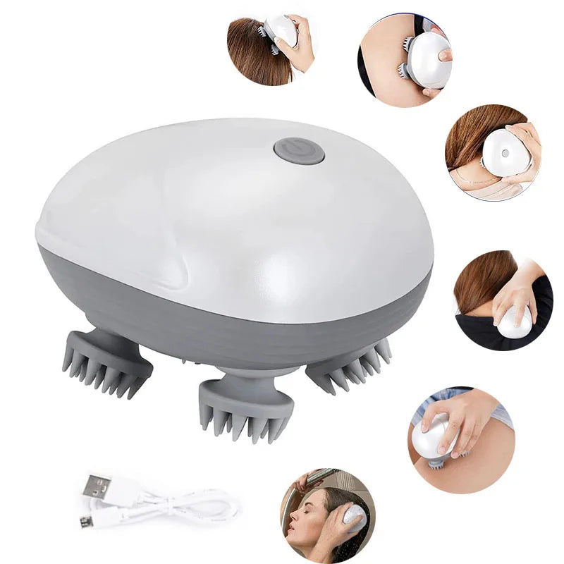 Deep Tissue Head Scalp Massager