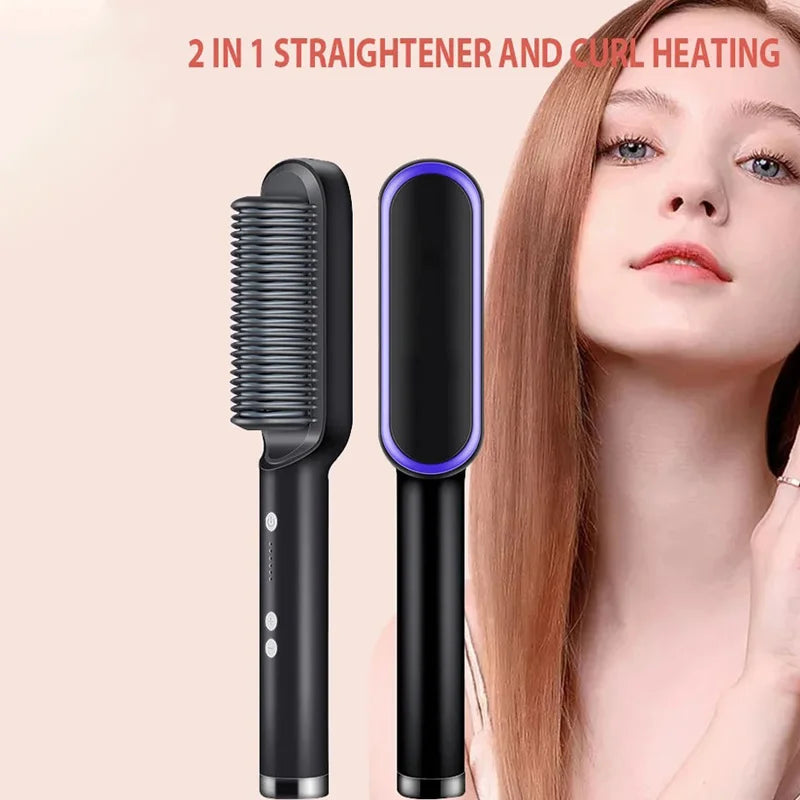 Quick Heated Hair Straightener