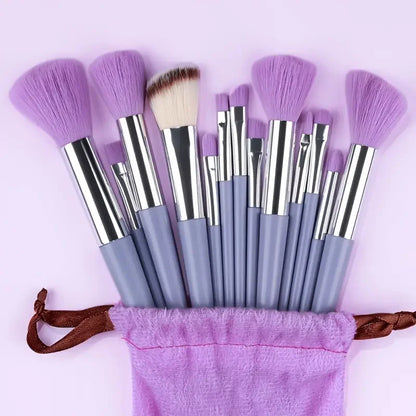 Soft Fluffy Makeup Brush Set