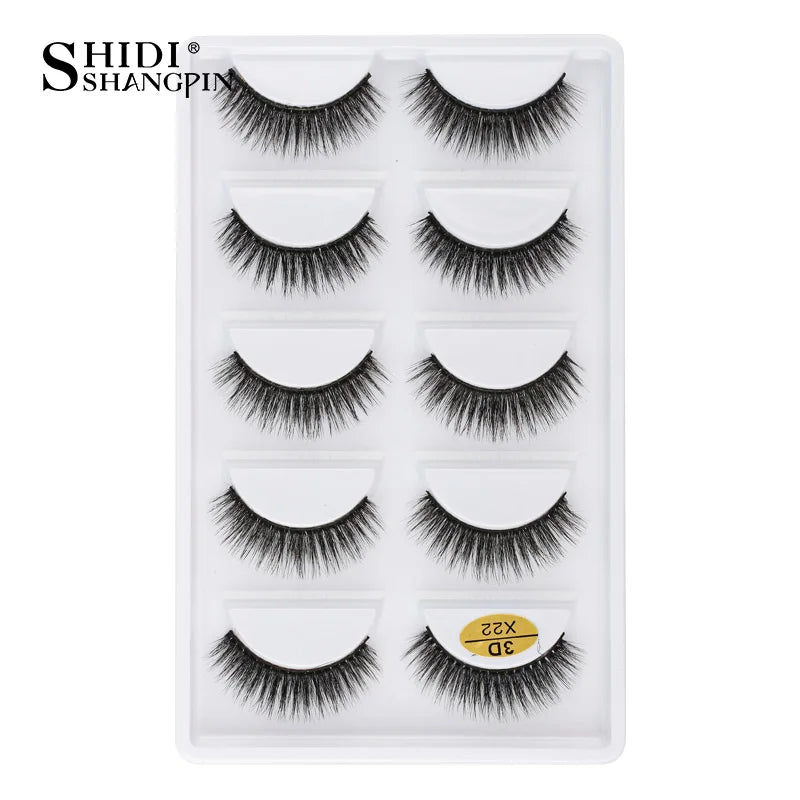 Natural Long 3D Mink Lashes Tool