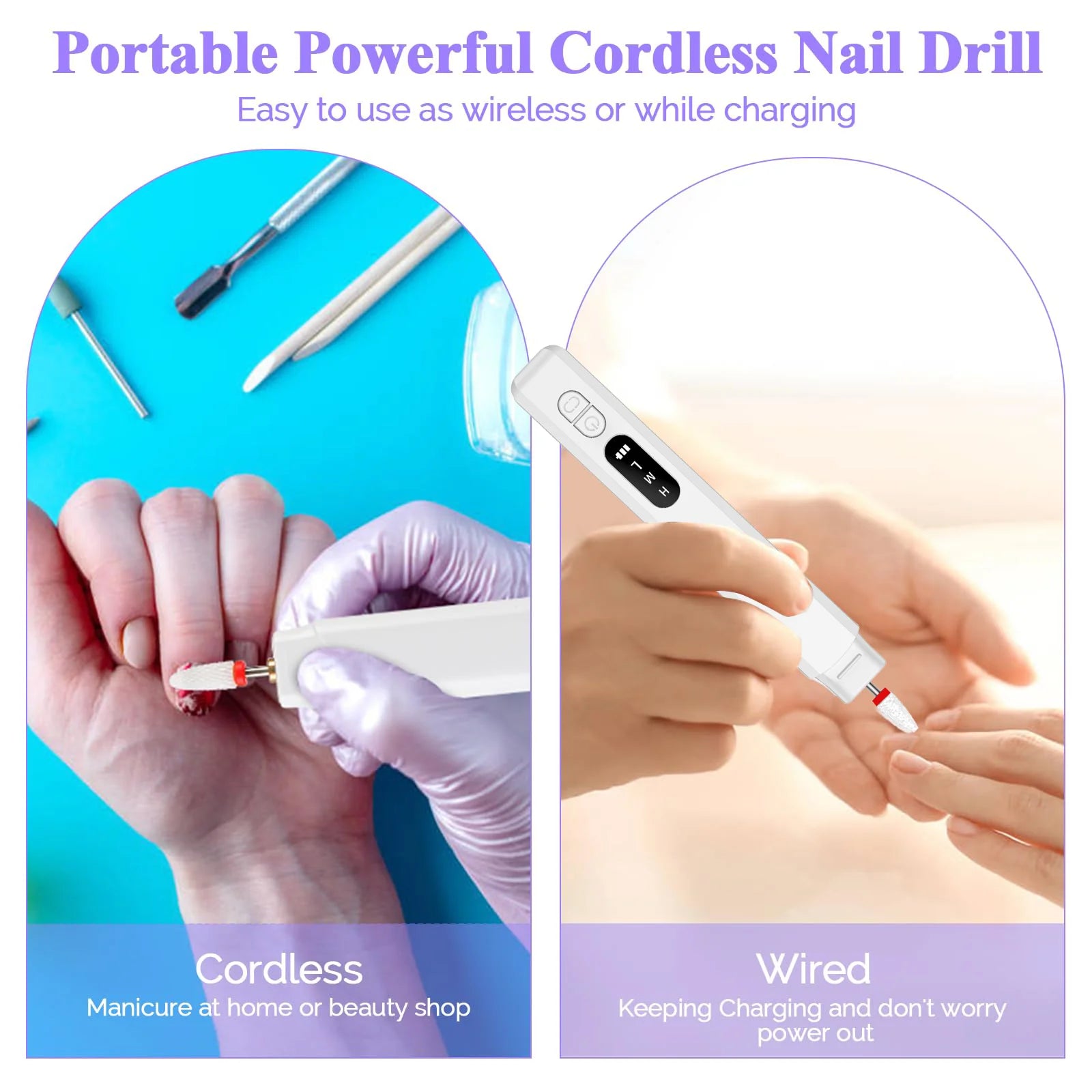 Professional Electric Nail Polisher Drill