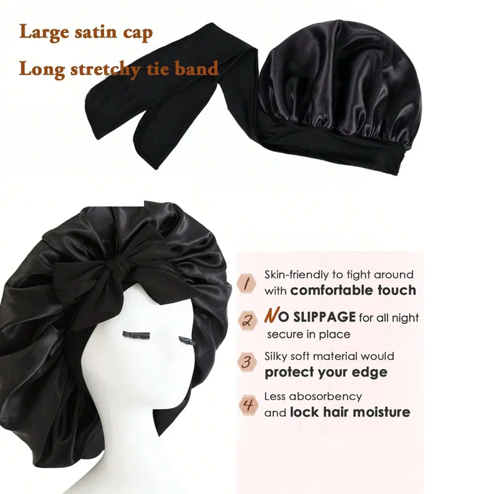 Adjustable Sleeping Hair Bonnet