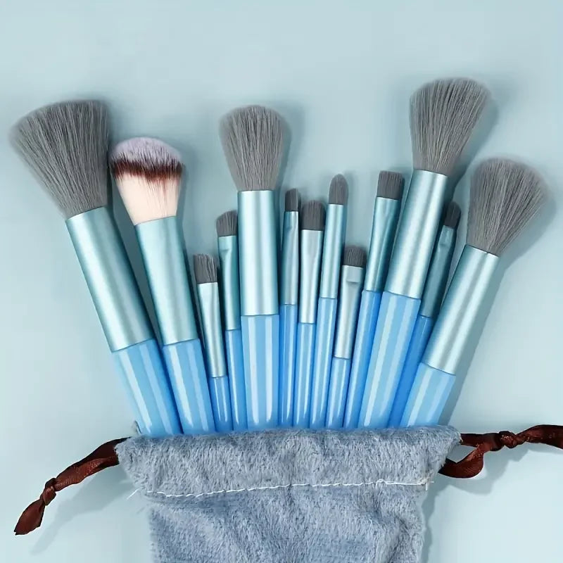 Soft Fluffy Makeup Brush Set