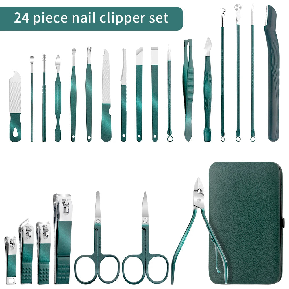 Stainless Steel Nail Clipper Set