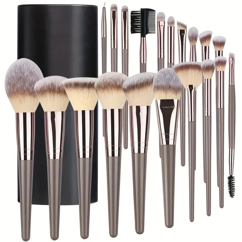 Soft Fluffy 3-20Pcs Makeup Brushes Set