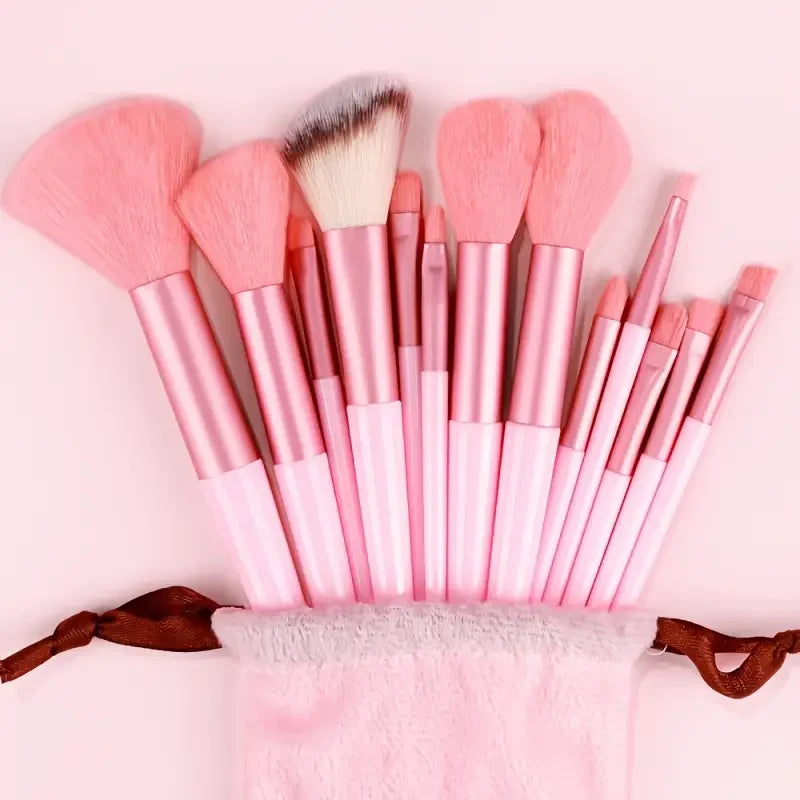 Soft Fluffy Makeup Brush Set