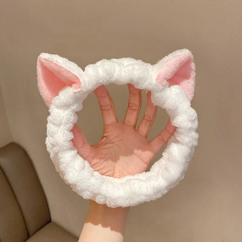 Cute Kitten Ear Elastic Headband