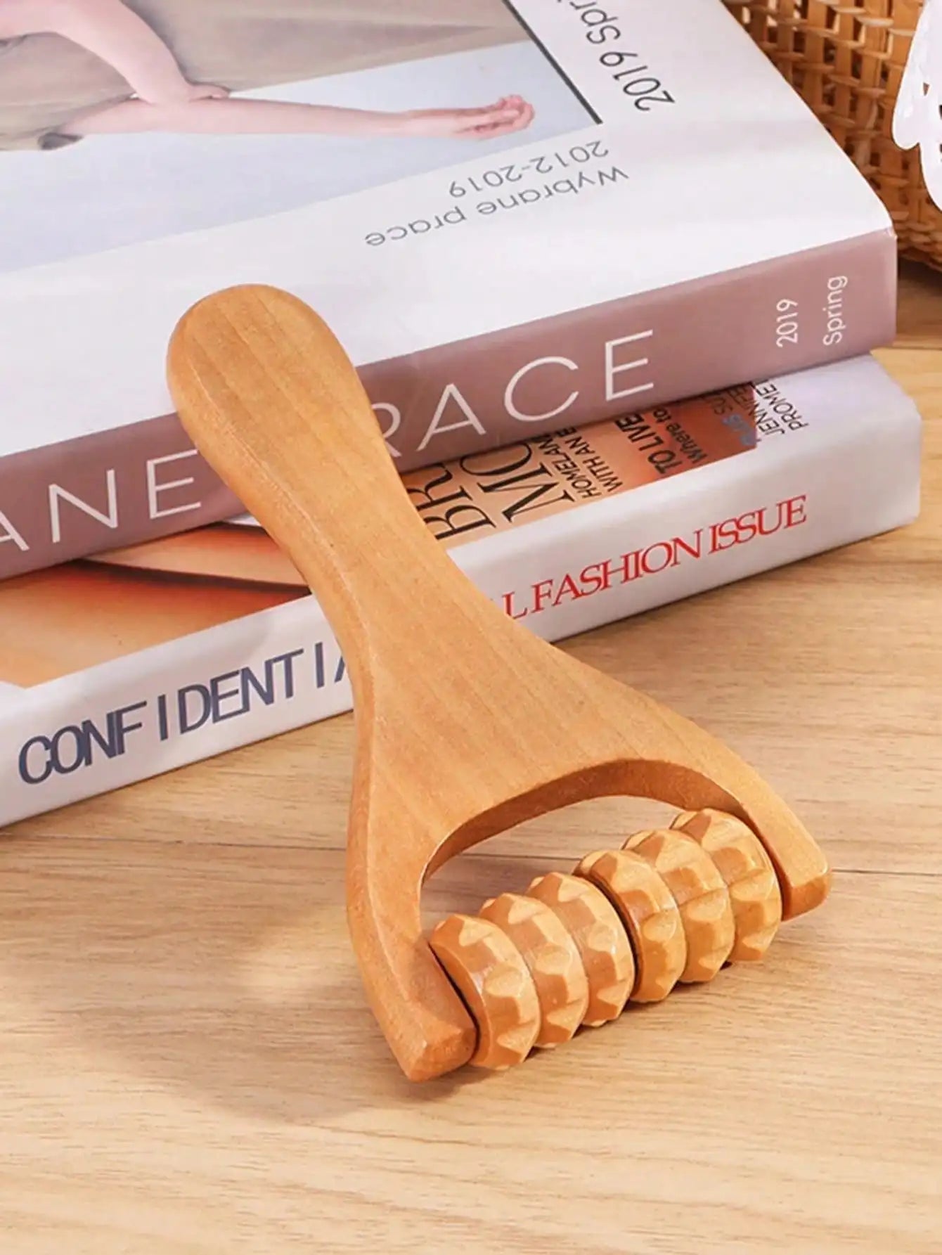 Wooden Roller Body Therapy Massager