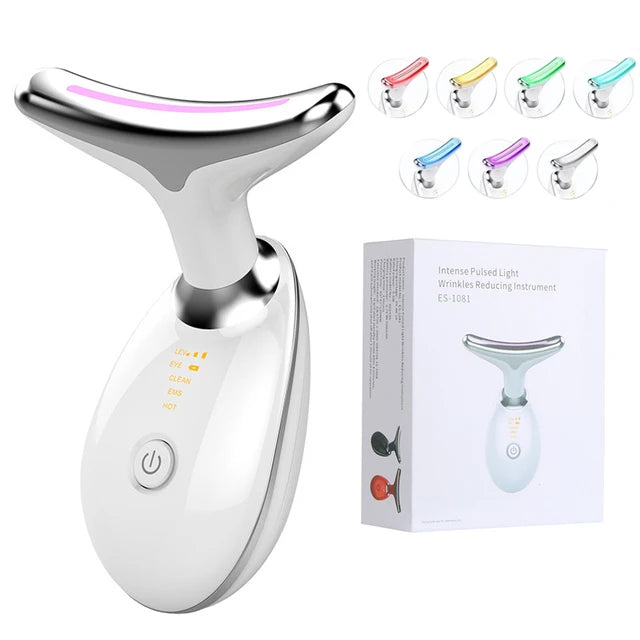 Portable 7 in 1 Facial Neck Beauty Device