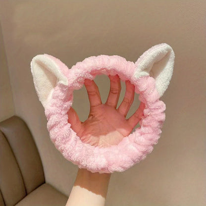 Cute Kitten Ear Elastic Headband