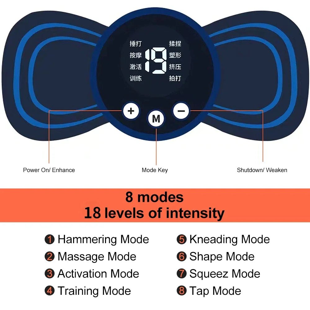 Pain Relief EMS Neck Massager