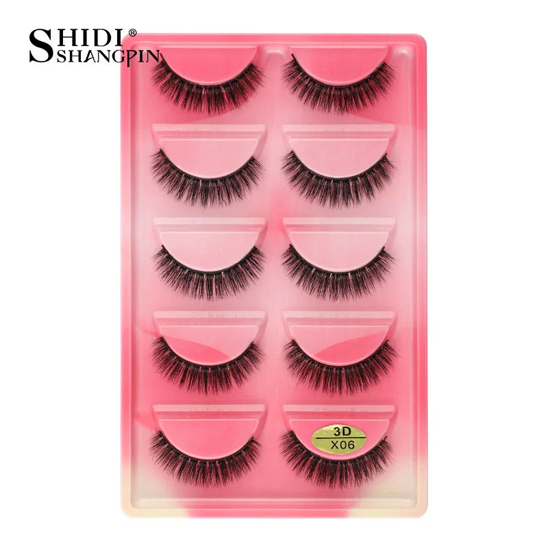 Natural Long 3D Mink Lashes Tool