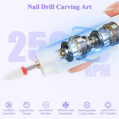 Professional Electric Nail Polisher Drill