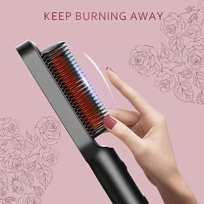 Quick Heated Hair Straightener